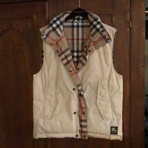 Burberry vest - reversible